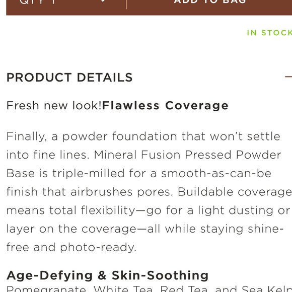 Mineral Fusion PRESSED POWDER FOUNDATION - Picture 5 of 14